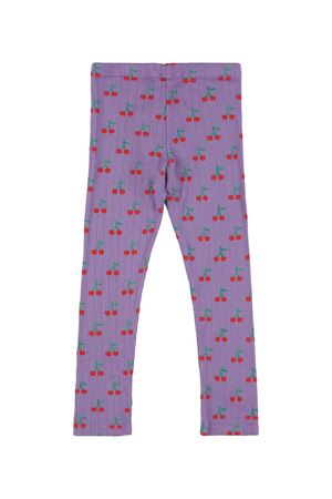 Leggings in cotone organico con stampa ciliegie BOBO CHOSES KIDS | B224AC089.